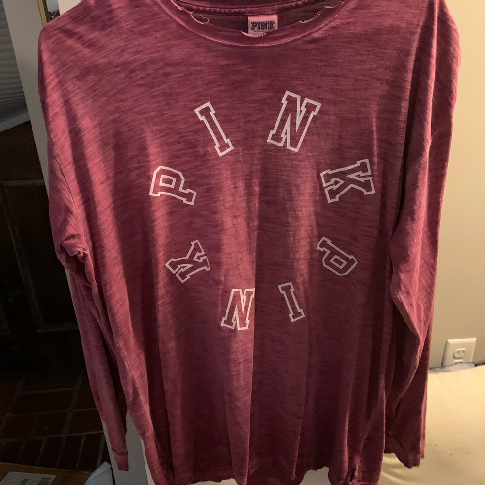 PINK long sleeve top